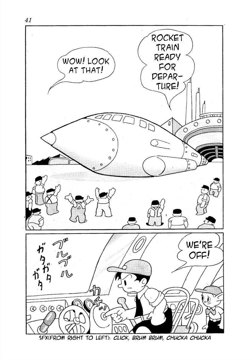 The Mysterious Underground Men The Rocket Train (Black and White) 第4页