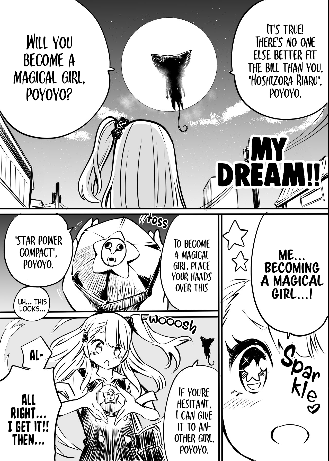 I Drew A Magical Girl Comic ⭐︎ 第2页