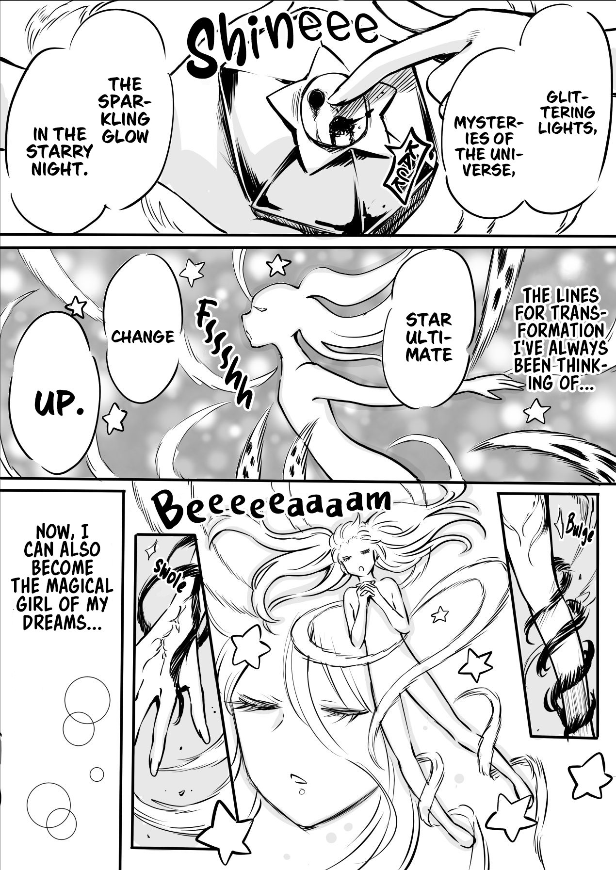 I Drew A Magical Girl Comic ⭐︎ 第3页