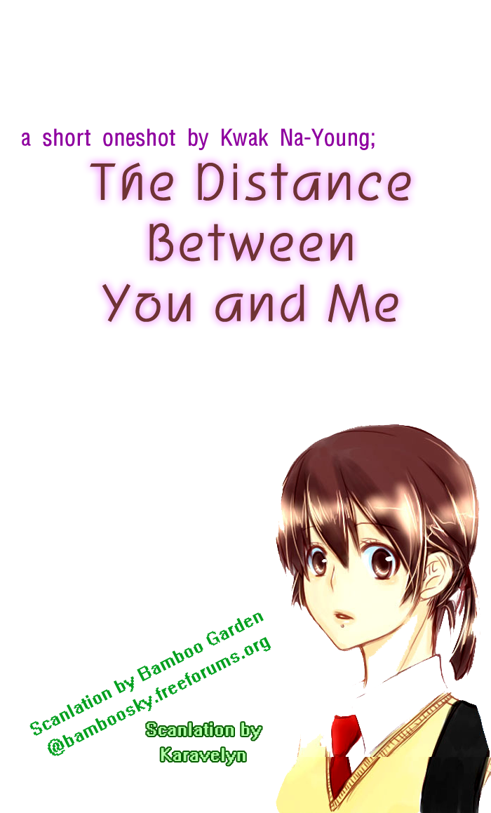 Distance Between You and Me 第1页