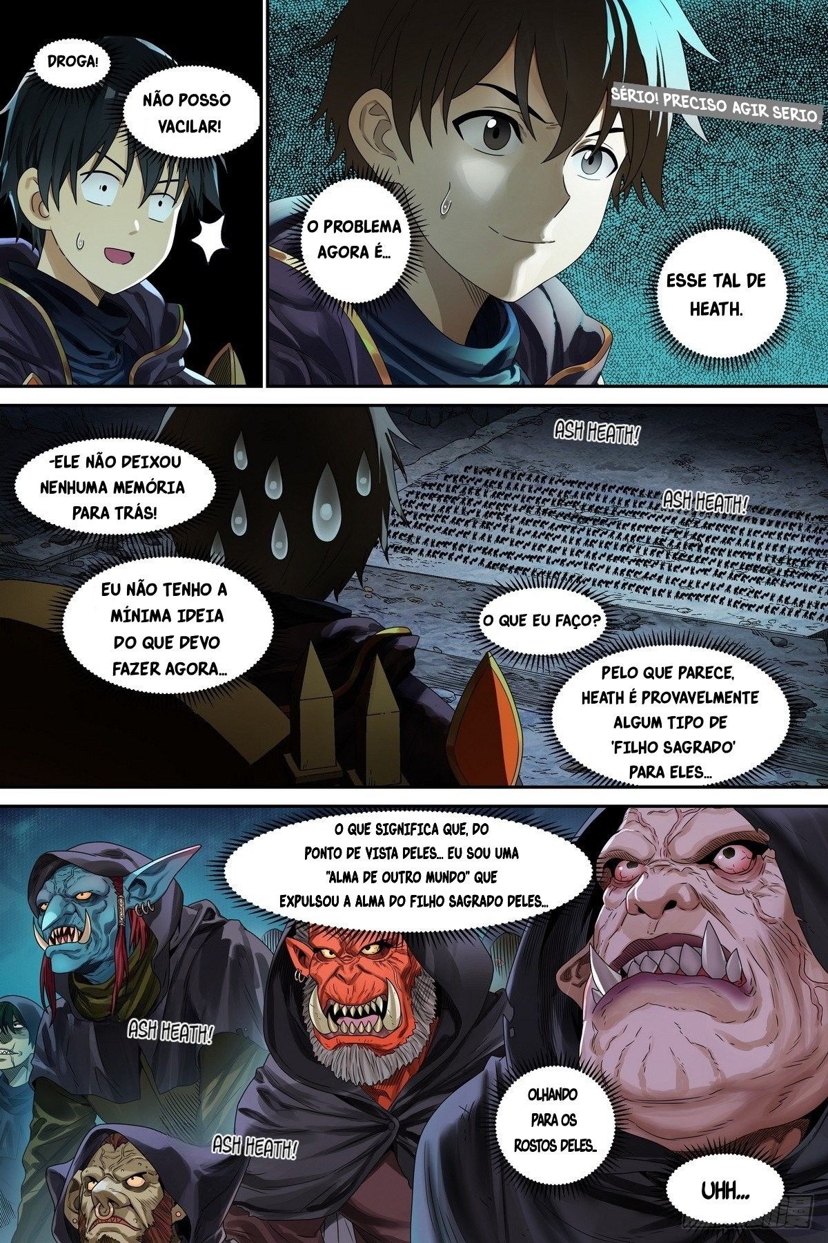 Shùshī Shǒucè Transmigrado! Eu me tornei um herói! 第11页