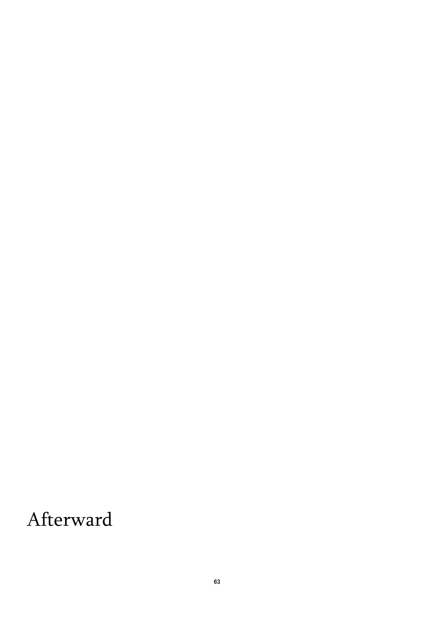 Mousugu Are ni Naru Oneshot 第64页
