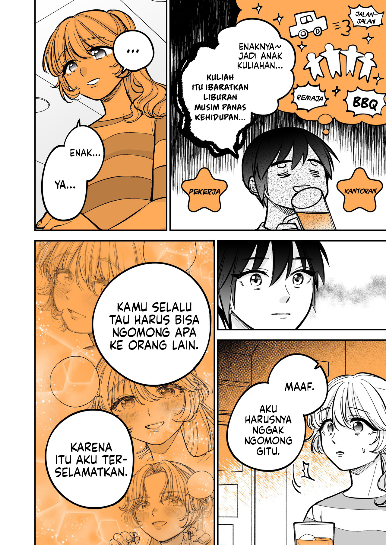 Genkai OL to Joshi Daisei ga 〇〇 Suru Hanashi Vol. 1 Ch. 3.2 第4页