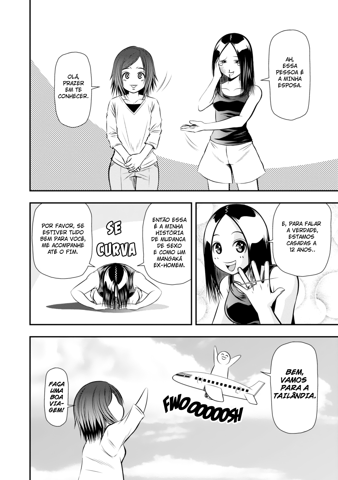Umareru Seibetsu wo Machigaeta! Bem-vinda à Tailândia! 第8页