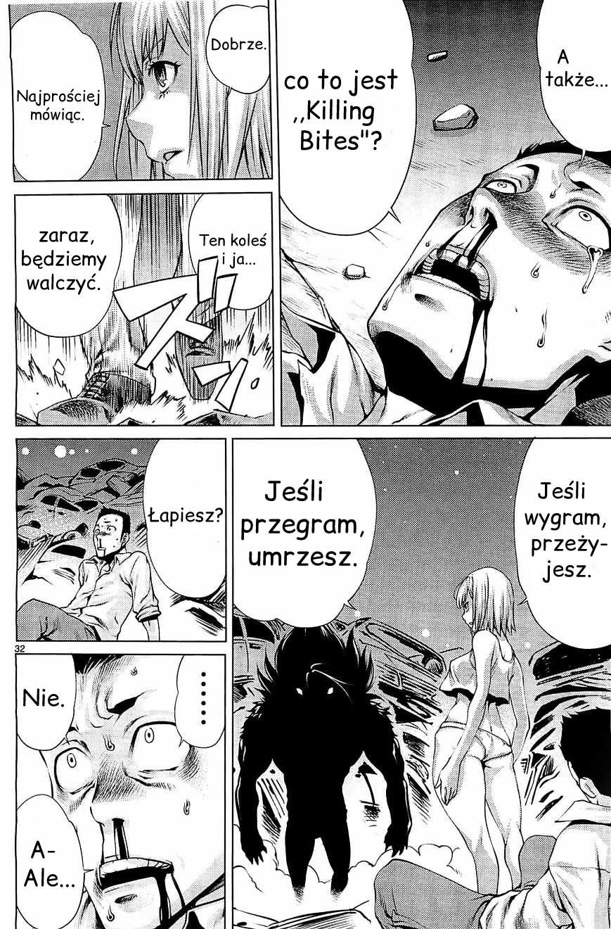 Killing Bites Lepiej nie patrz za zasłonę. 第32页