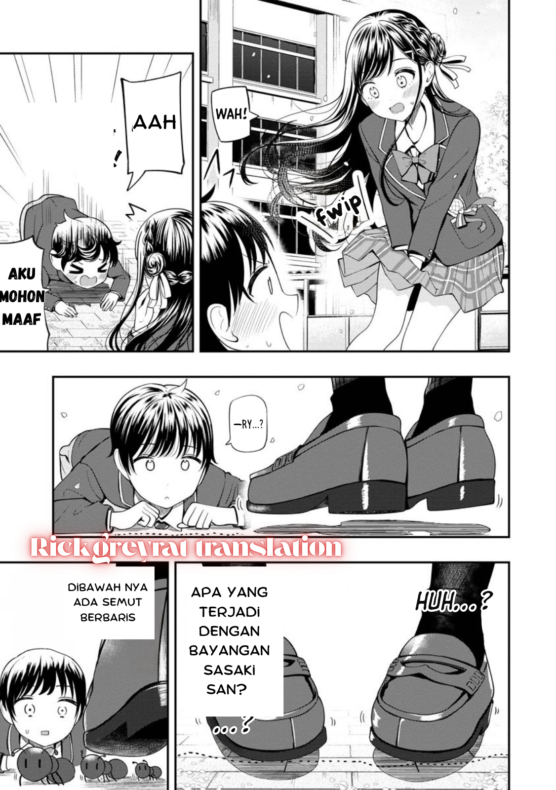 Sasaki-san wa Chotto dake Sugoi. Melayang 第4页