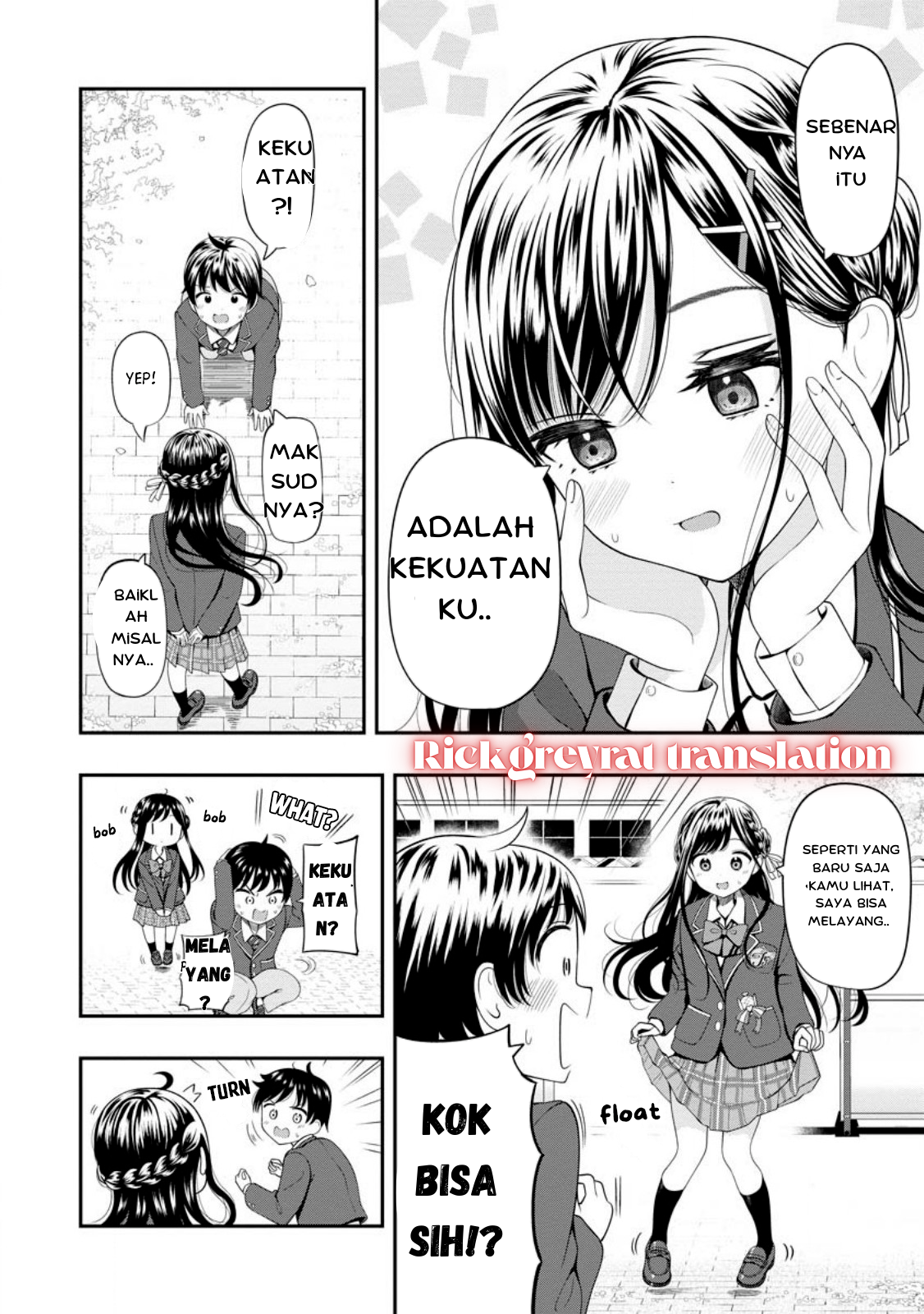 Sasaki-san wa Chotto dake Sugoi. Melayang 第7页