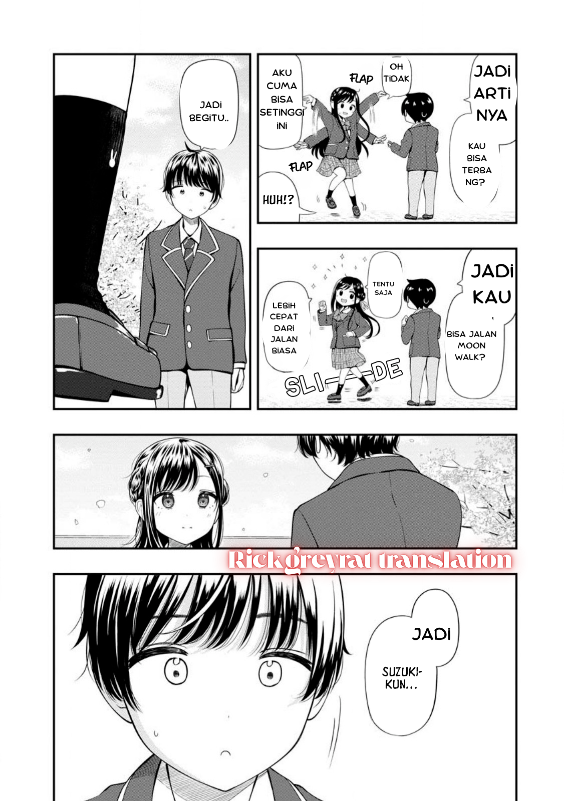 Sasaki-san wa Chotto dake Sugoi. Melayang 第8页