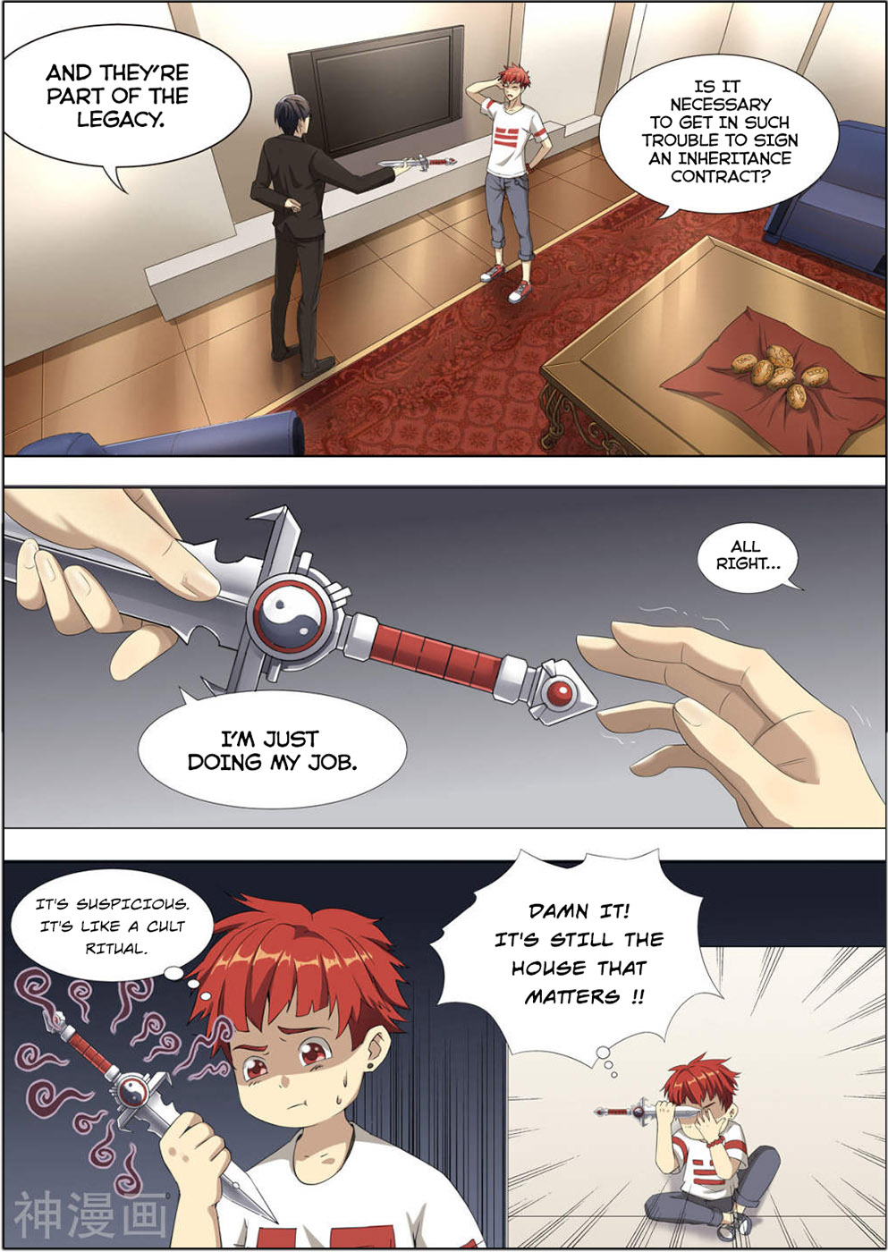 My Tenant Is a Monster Pilot  Episode - Blood letting and Breaking Pottery 第12页