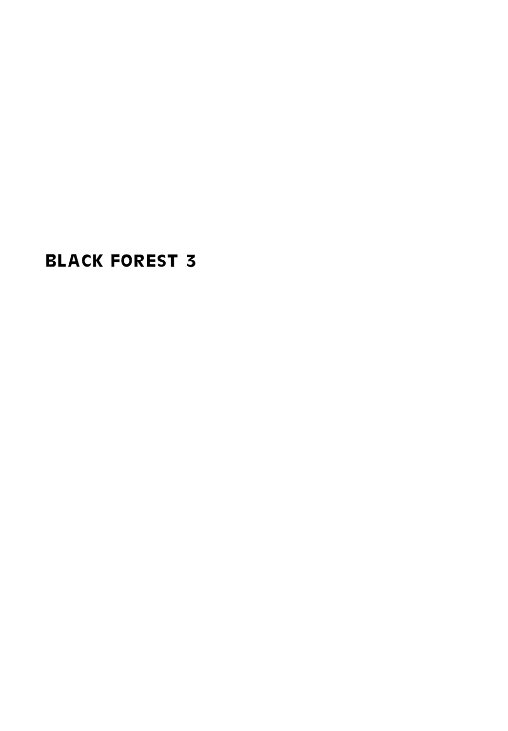 Black Forest - Trip Lovers (Doujinshi) Vol. 3 第5页
