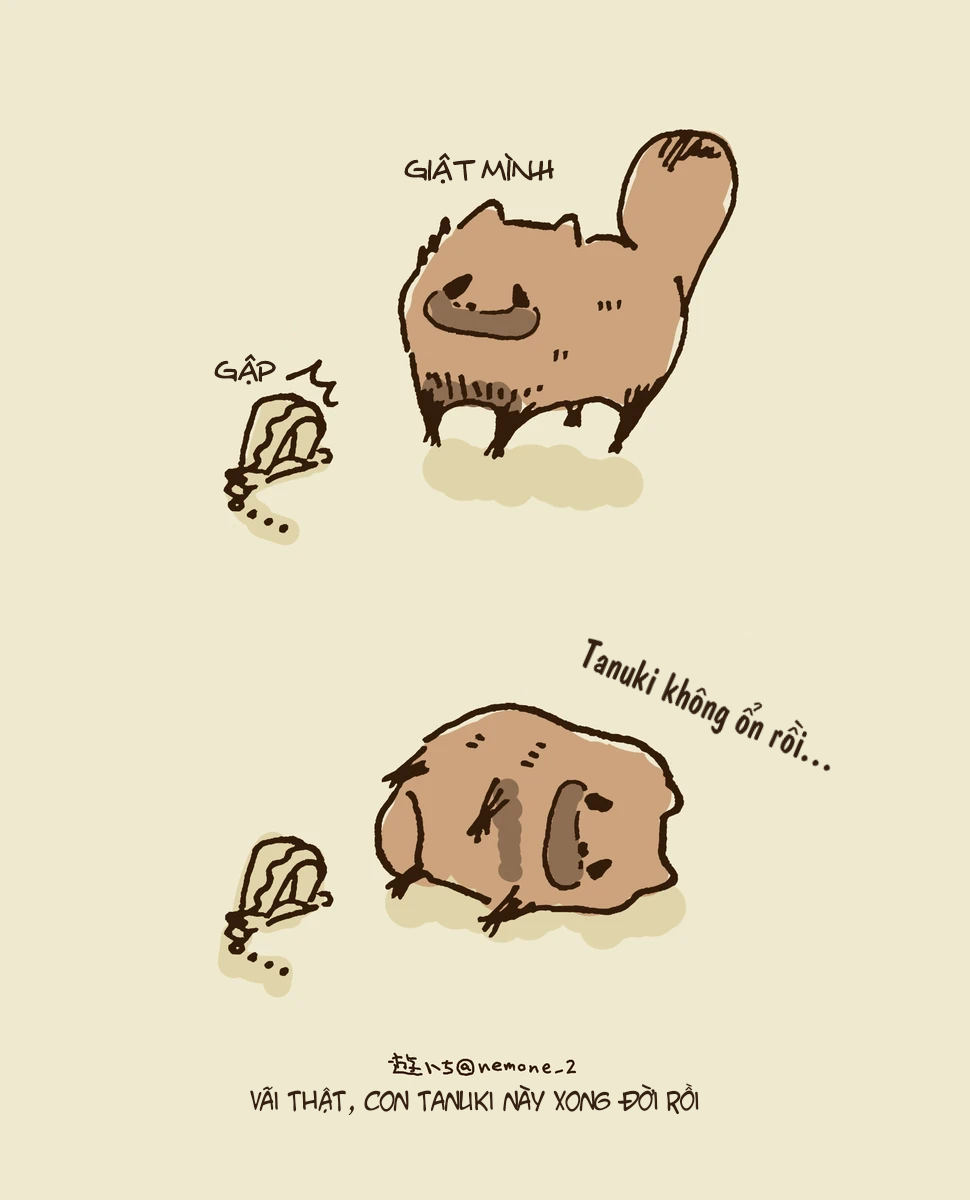 Oh Great, the Tanuki are Done For Giật mình và ăn chực 第1页