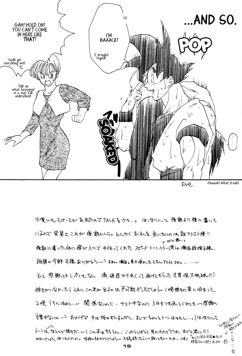 Dragon Ball - PLEASURE (Doujinshi) Oneshot 第16页