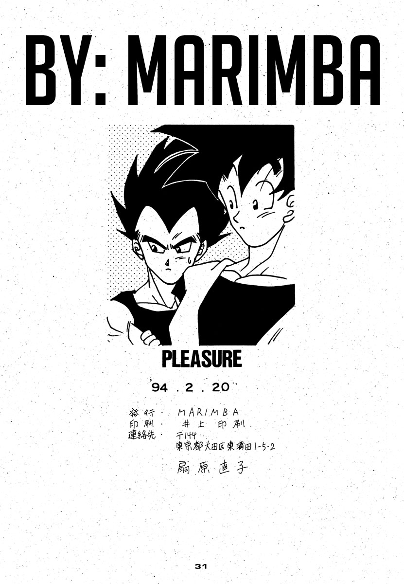 Dragon Ball - PLEASURE (Doujinshi) Oneshot 第32页