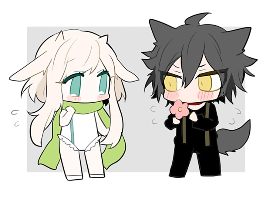 Wolf-kun and goat-chan one shot 第2页