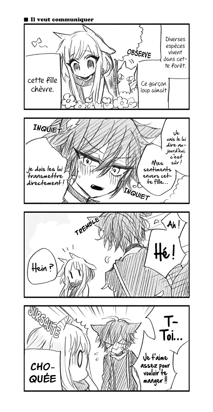 Wolf-kun and goat-chan one shot 第3页