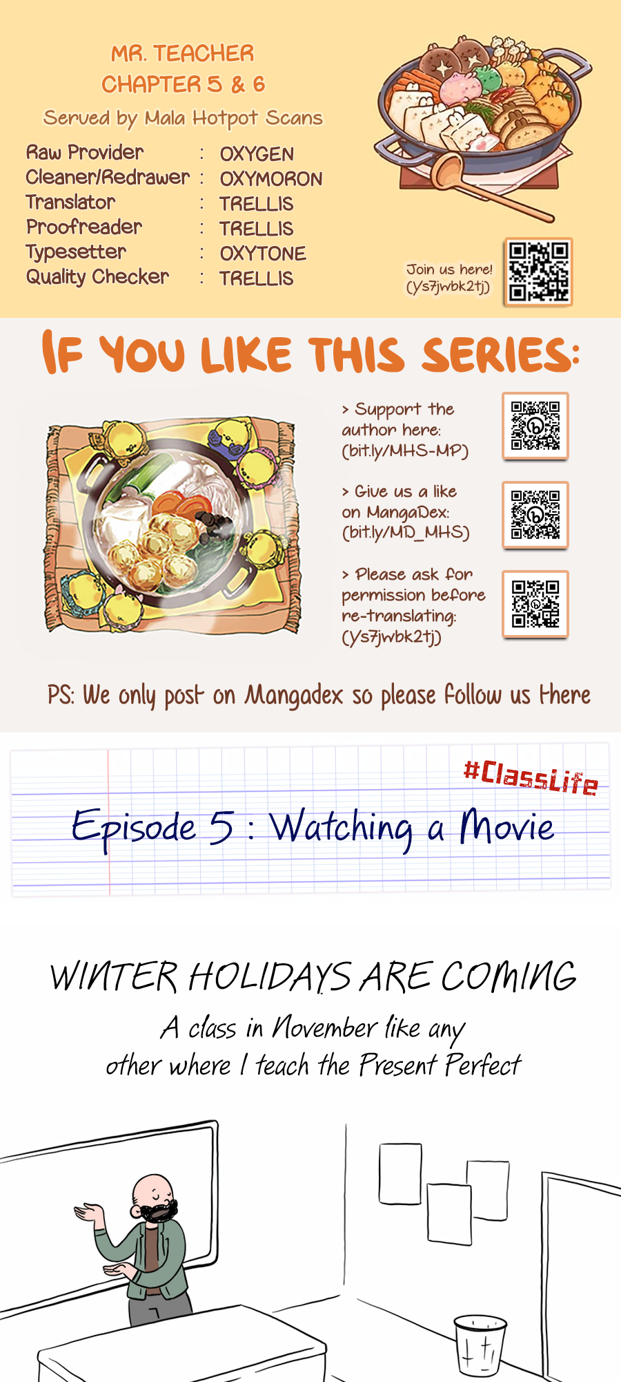 Monsieur Le Prof Watching A Movie 第1页