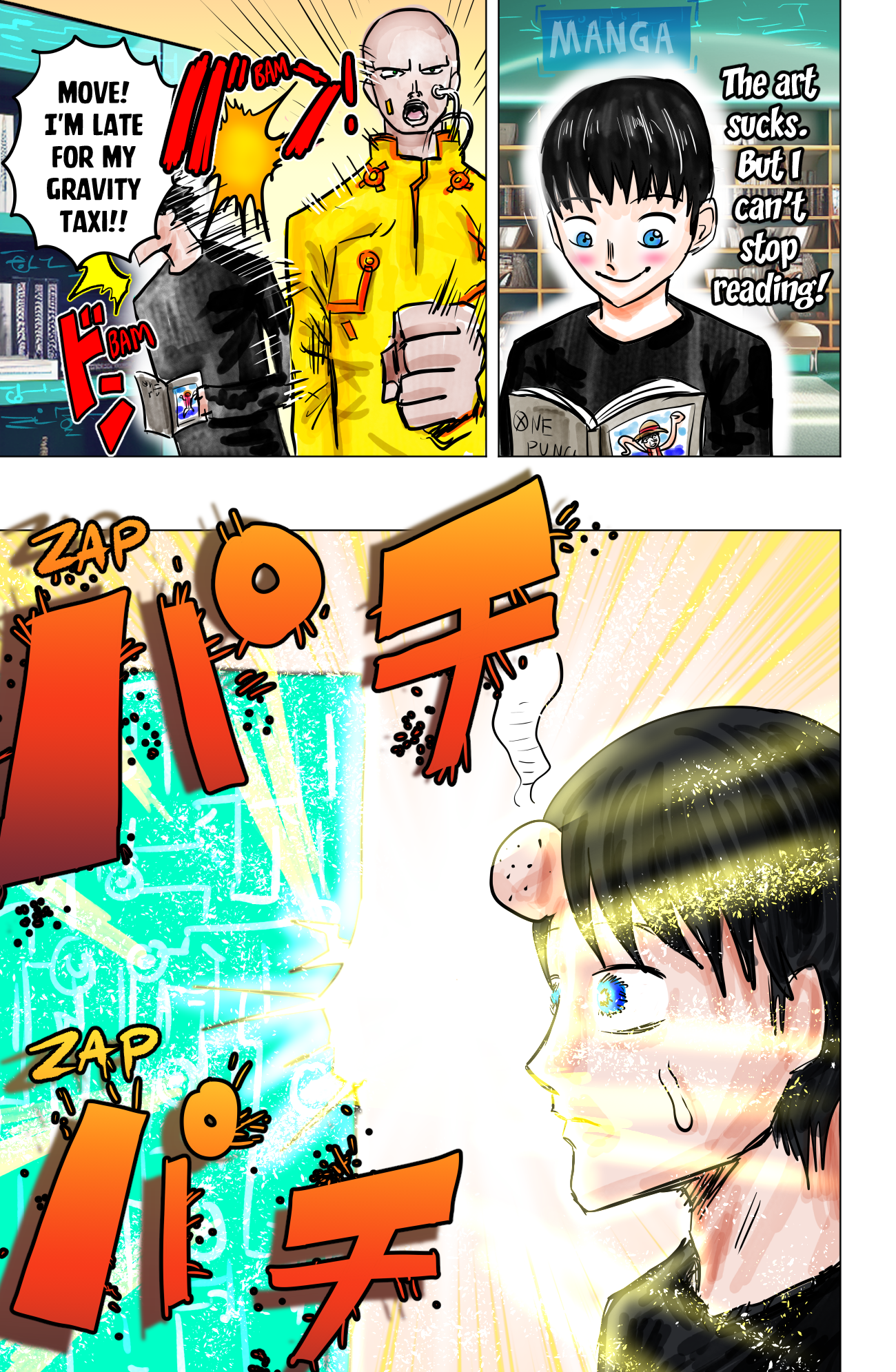 TEKNO: Sci-Fi Shonen Manga! 第1页