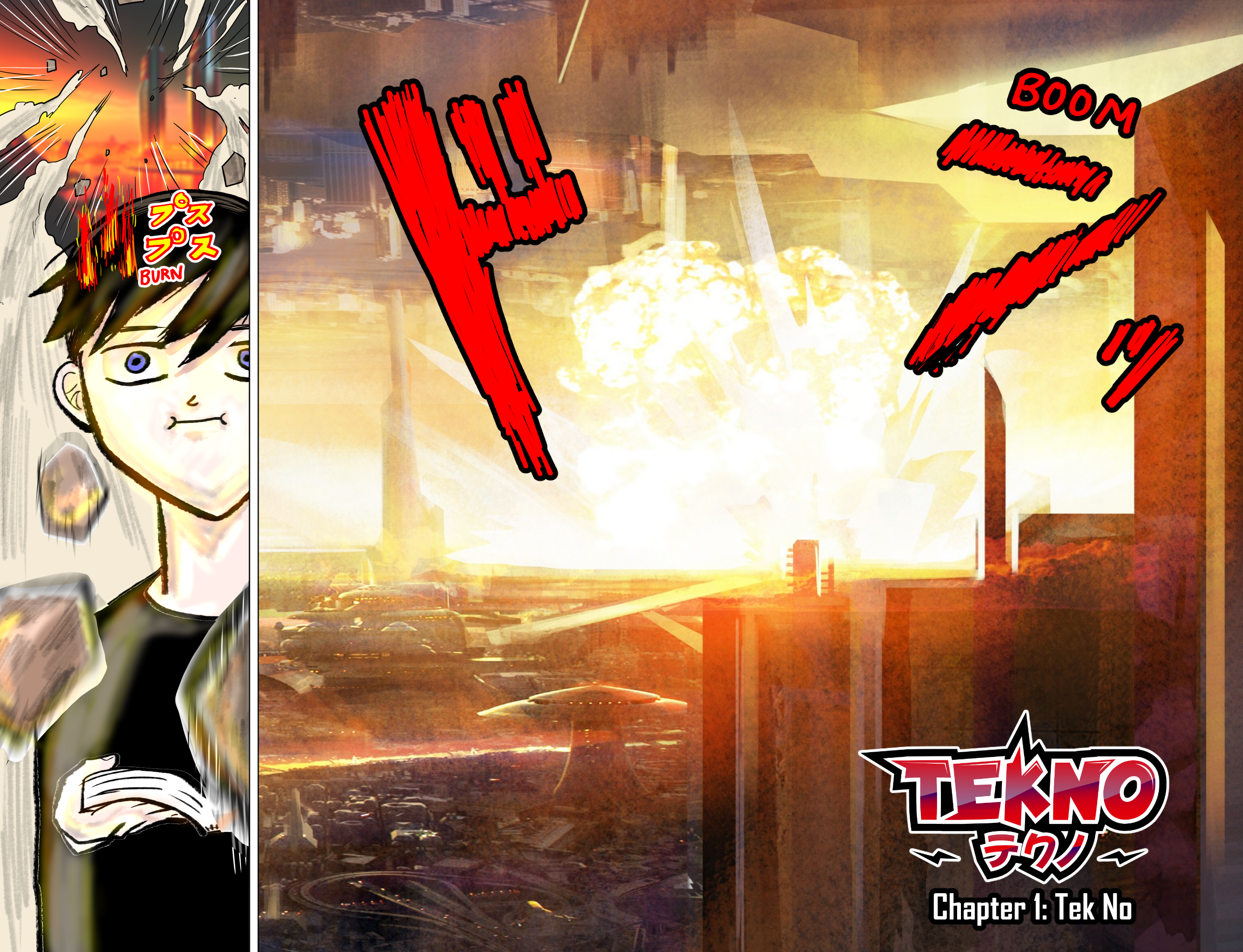 TEKNO: Sci-Fi Shonen Manga! 第2页