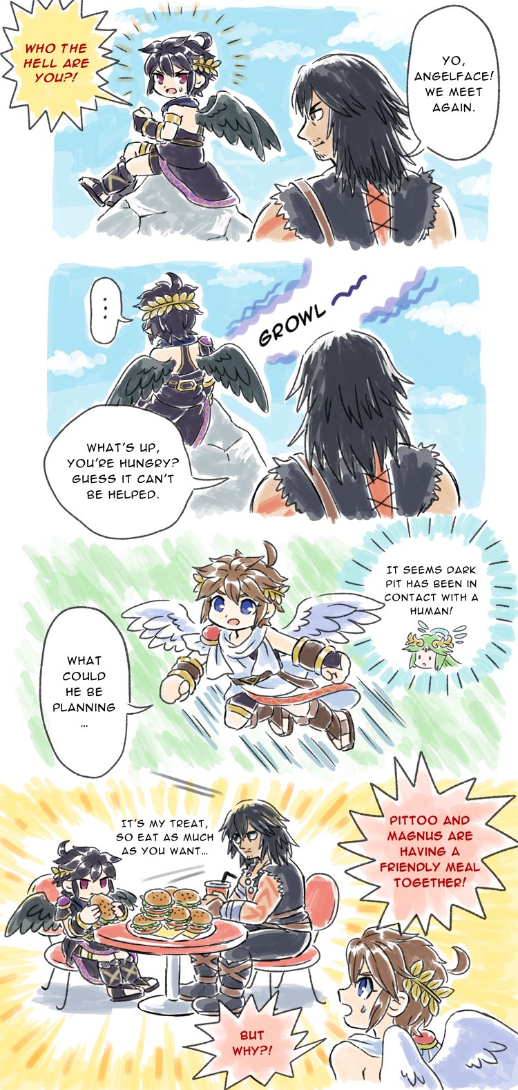 Kid Icarus - Magnus vs Burapi (Doujinshi) 第1页