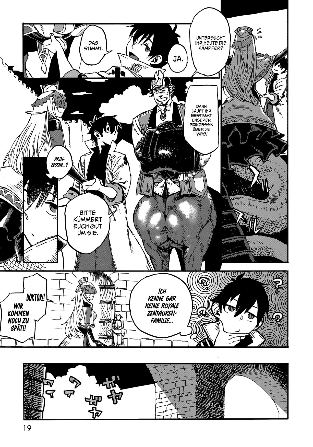Monster Girl Doctor Der Erste Fall: Der Zentaur in der Arena (1) 第19页