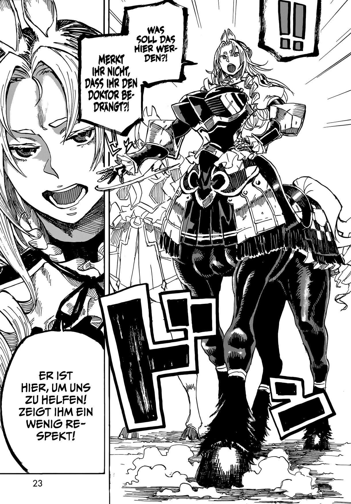 Monster Girl Doctor Der Erste Fall: Der Zentaur in der Arena (1) 第23页