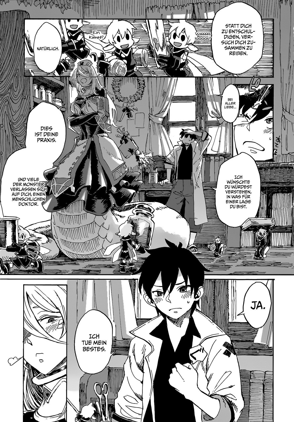 Monster Girl Doctor Der Erste Fall: Der Zentaur in der Arena (1) 第9页