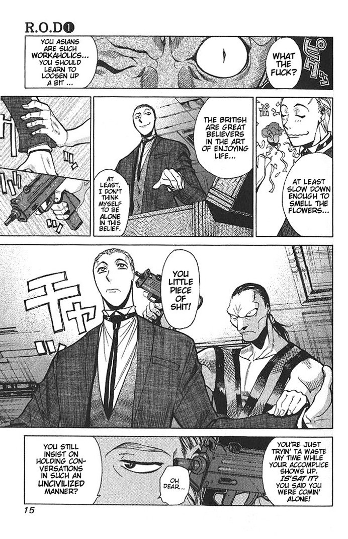 R.O.D - Read or Die Vol. 1 Ch. 1 第11页