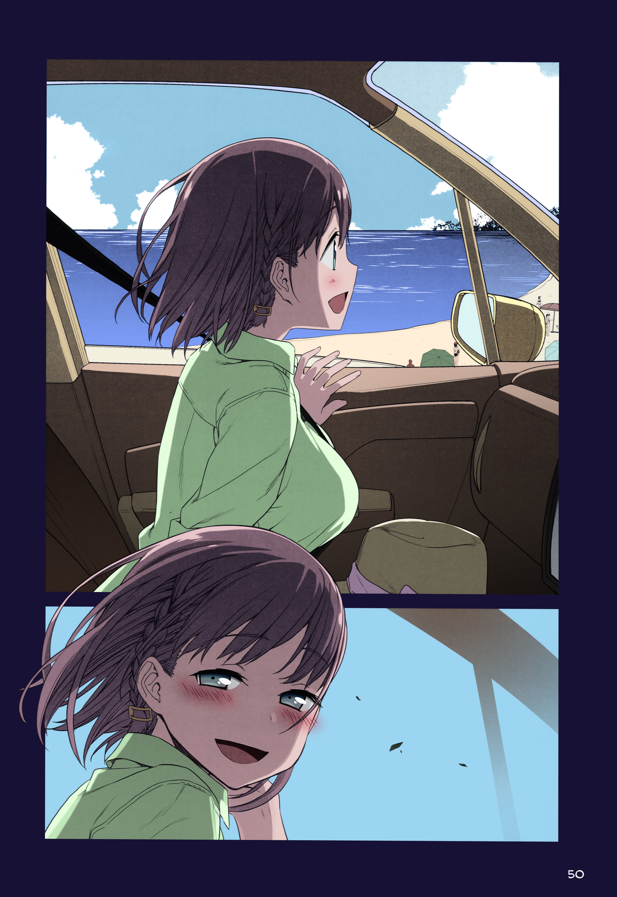 Getsuyoubi no Tawawa (Twitter Webcomic) (Fan Colored) Part II: Manga 第14页
