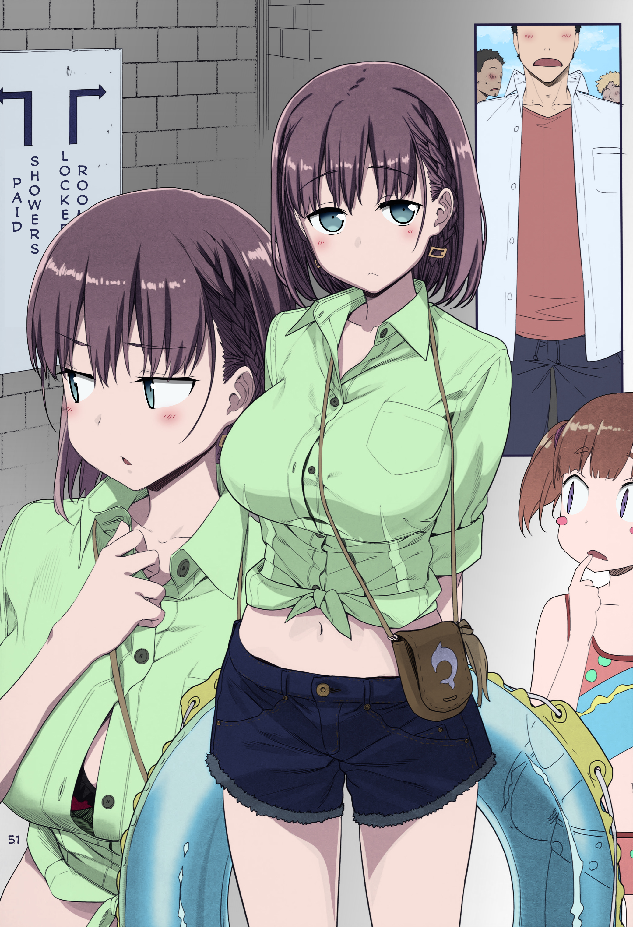Getsuyoubi no Tawawa (Twitter Webcomic) (Fan Colored) Part II: Manga 第15页
