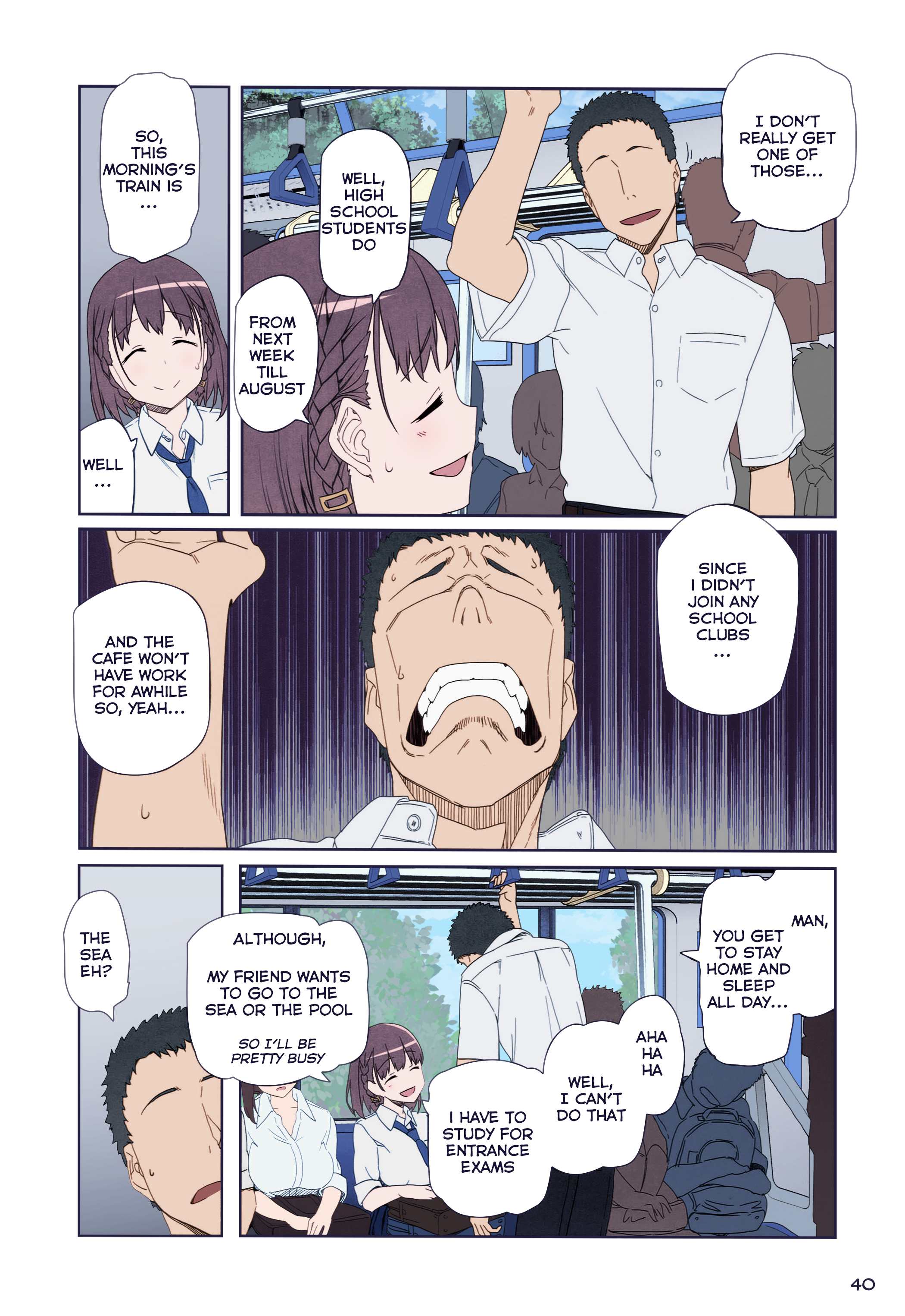 Getsuyoubi no Tawawa (Twitter Webcomic) (Fan Colored) Part II: Manga 第4页