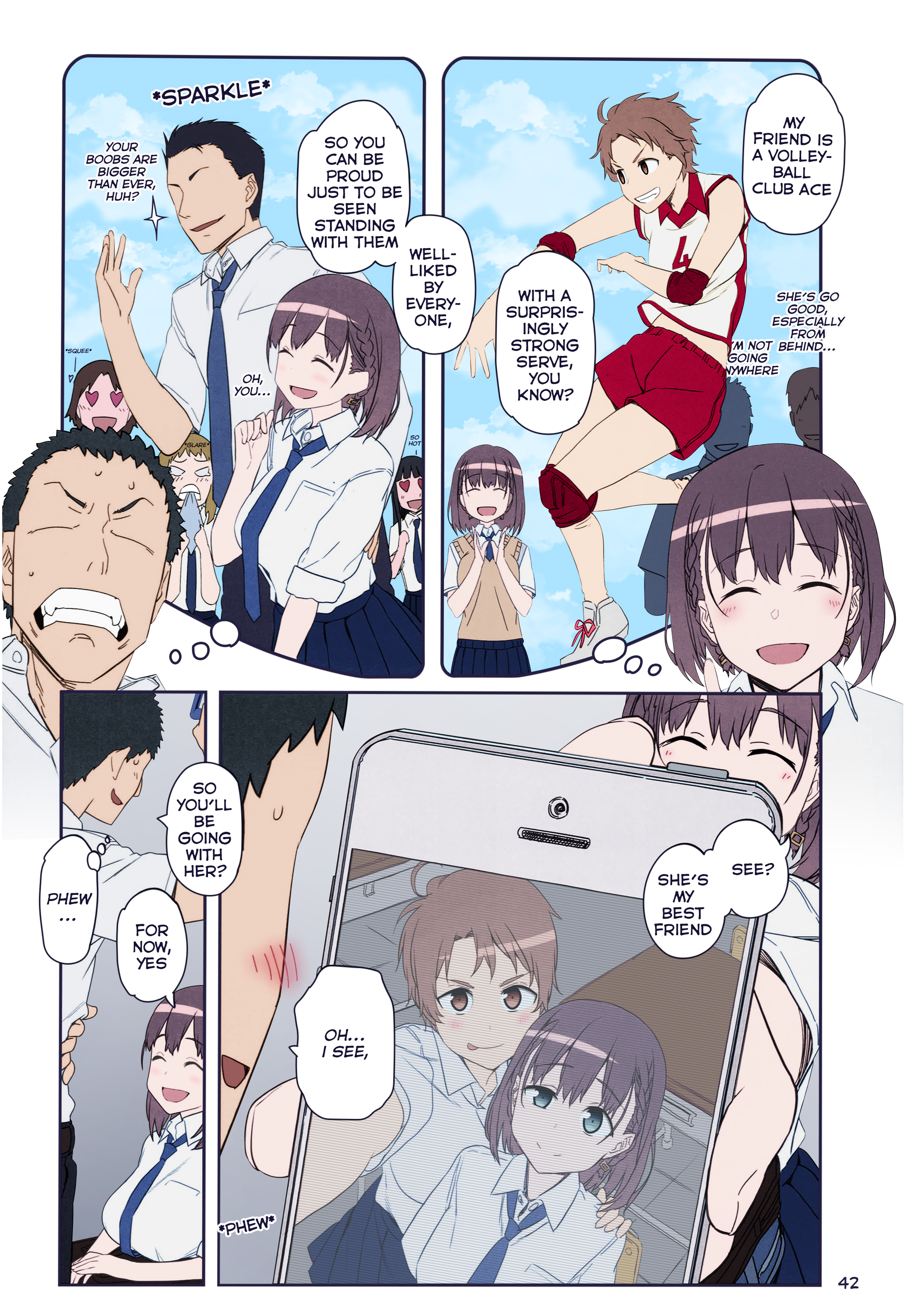 Getsuyoubi no Tawawa (Twitter Webcomic) (Fan Colored) Part II: Manga 第6页
