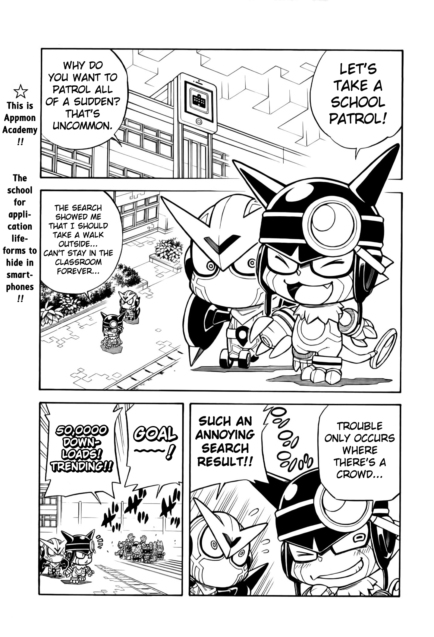 Digimon Universe: Appli Monsters: Appmon Academy!! Application 2: The Exciting Path to School 第4页