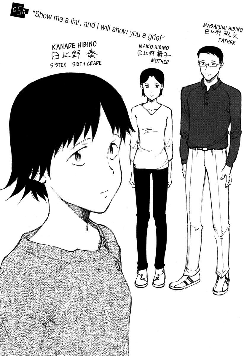 Nanika Mochigatte Masuka Show me a liar, and I will show you a grief 第1页
