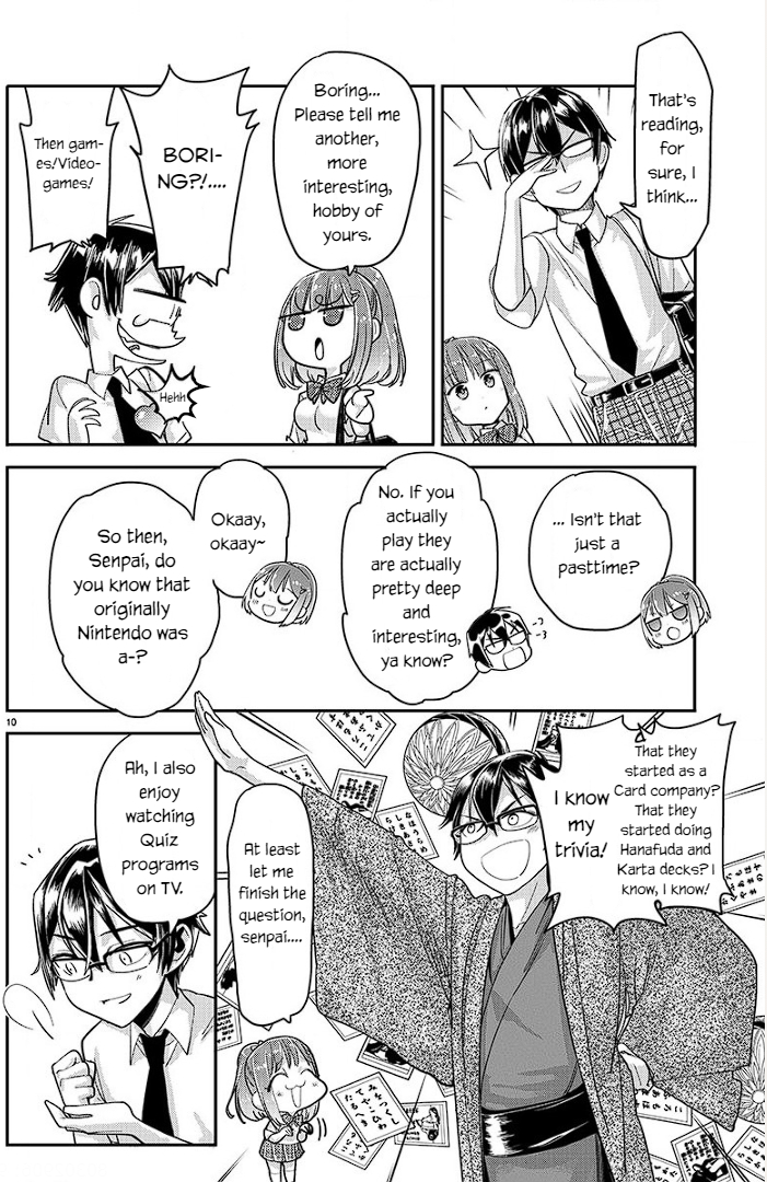 100 Things I Didn’t Know About My Senpai What are your hobbies Senpai? 第10页