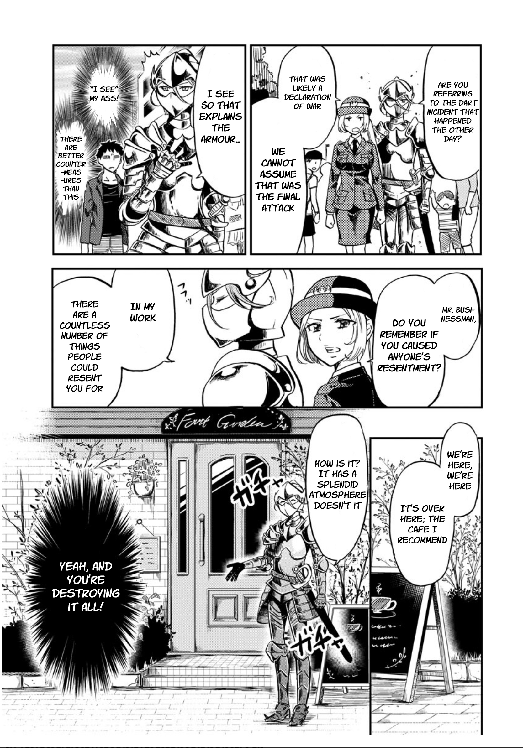 Fukei-san to Ansatsu-san action. 2 第3页