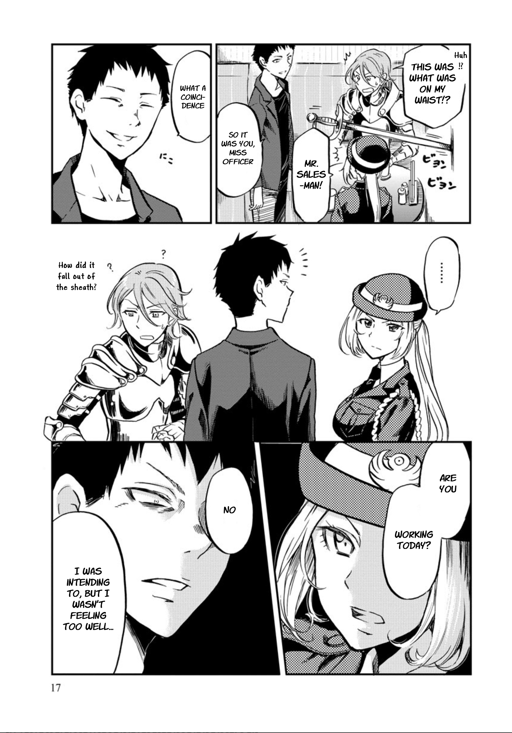 Fukei-san to Ansatsu-san action. 2 第7页