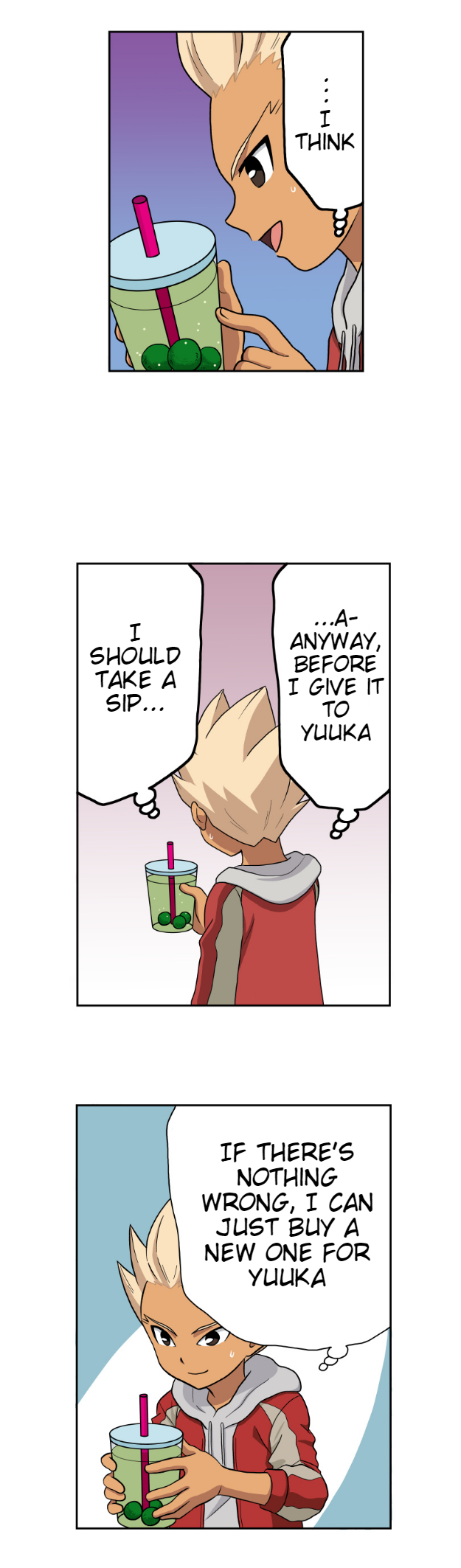 HonoSuto!: Gouenji no Hitorigoto Bubble Tea and Gouenji 第17页