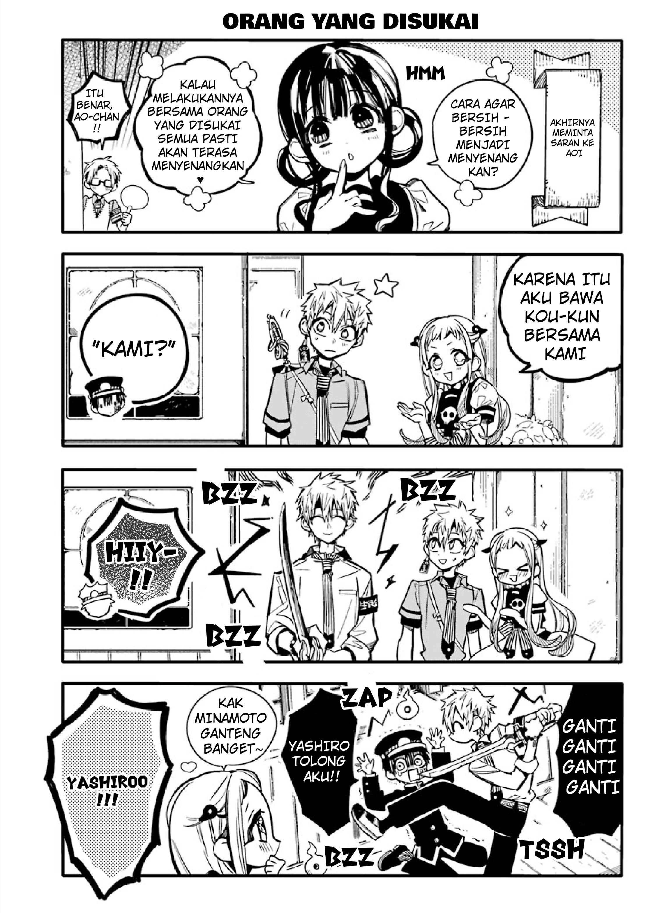 After-school Hanako-kun Hanako Saat Pulang Sekolah 第7页