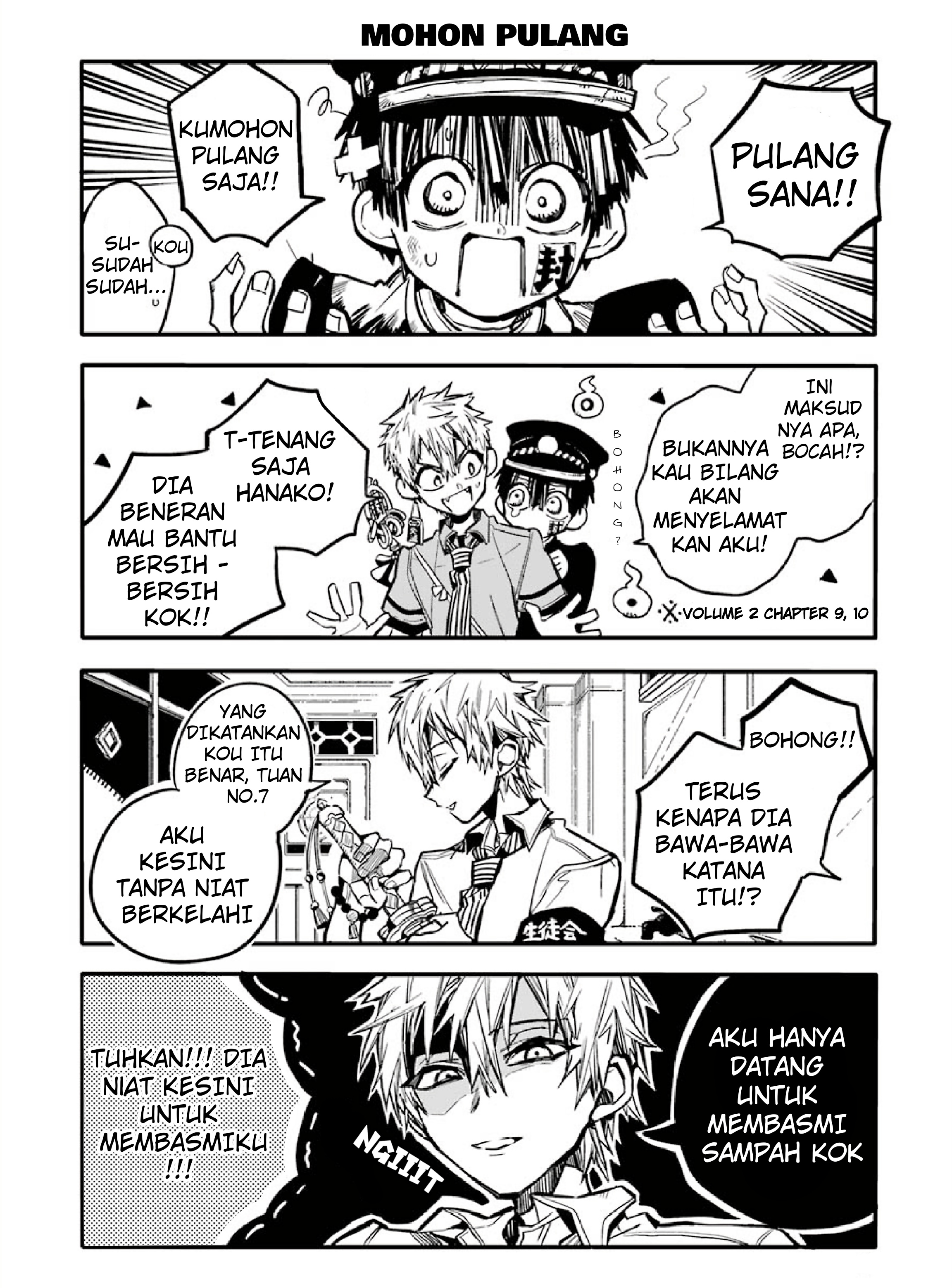 After-school Hanako-kun Hanako Saat Pulang Sekolah 第8页