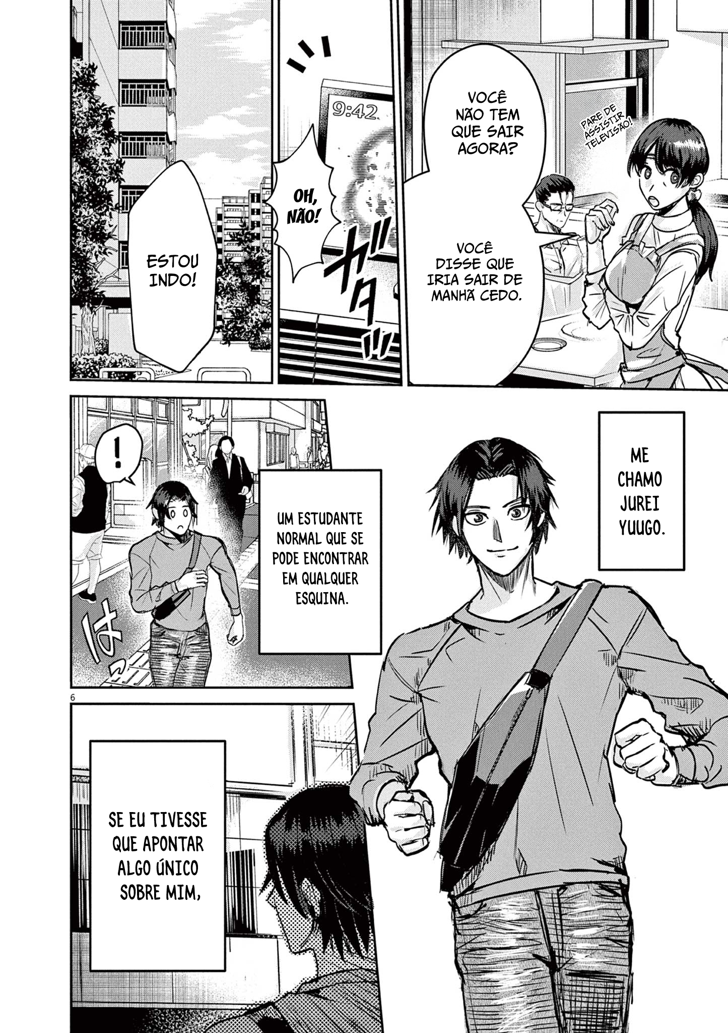 Nichiasa Suki no Otaku ga Akuyaku Seito ni Tenseishita Kekka, Hametsu Flag ga Houkaishiteiku Ken ni Tsuite Cruzando Mundos, Cheguei! 第6页