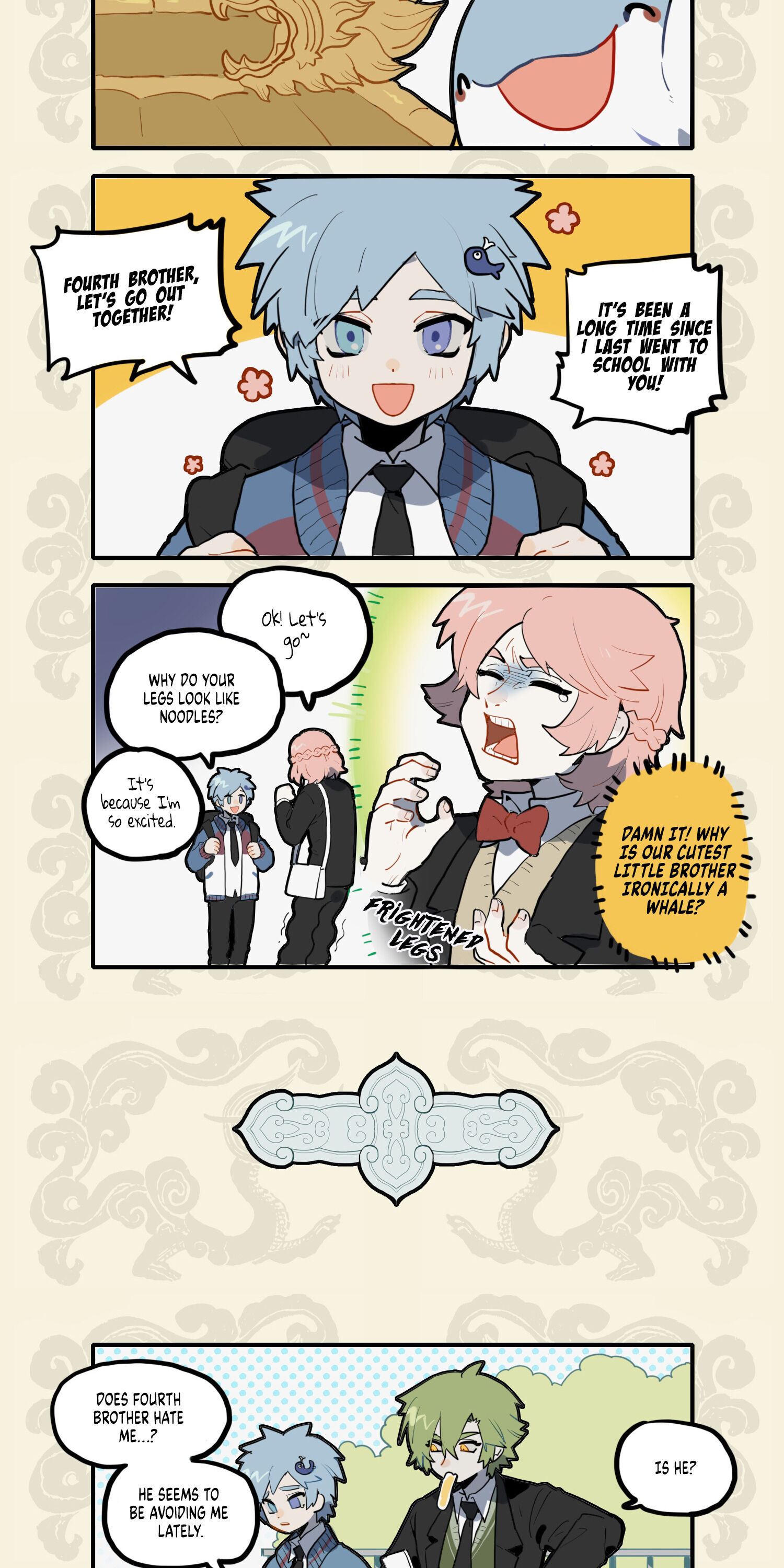 The Dragon's Worthless Nine Sons The Brothers Are "Happy" With Their Affectionate Relationship 第2页