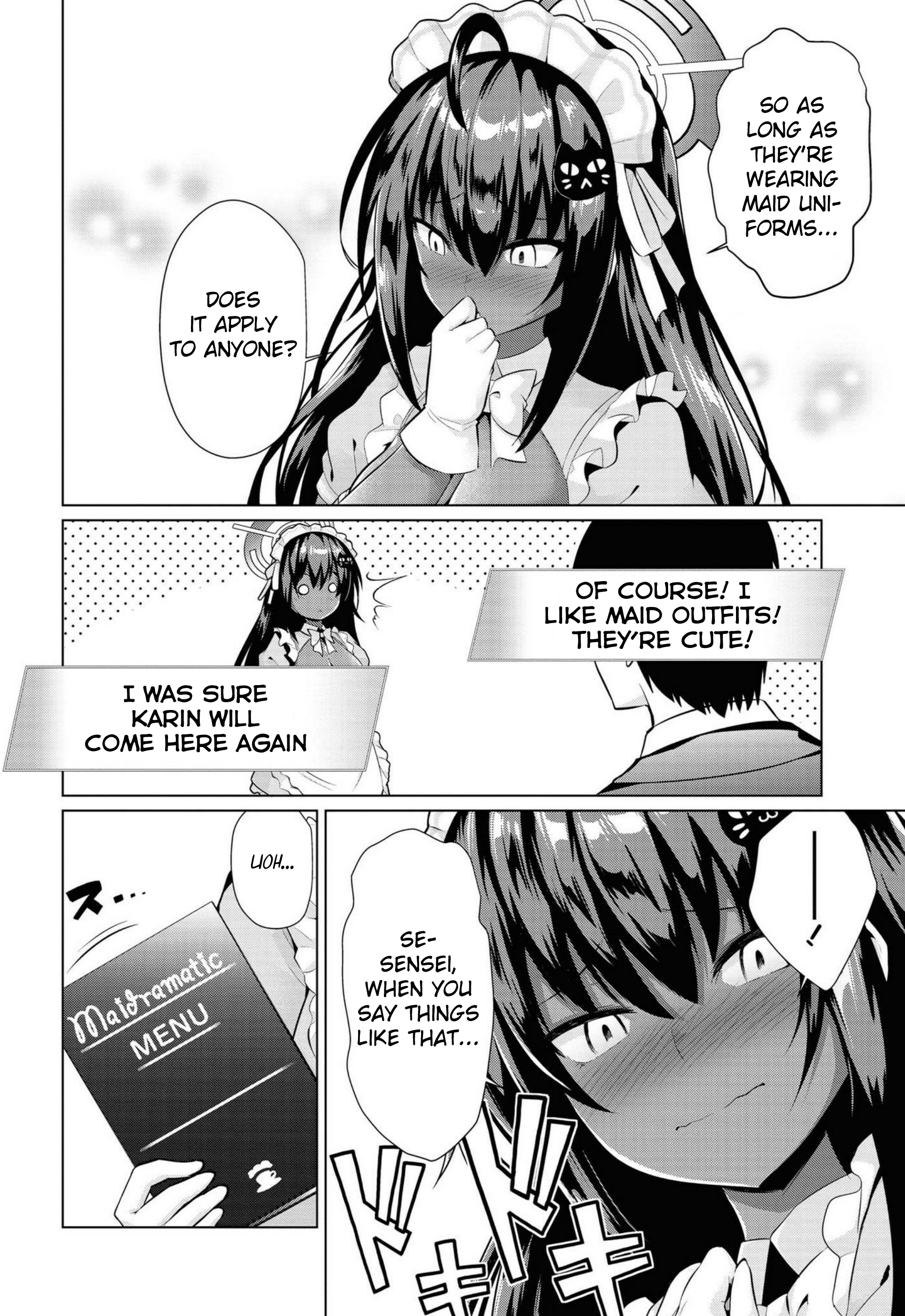 Blue Archive Comic Anthology Karin's Second Dream 第4页