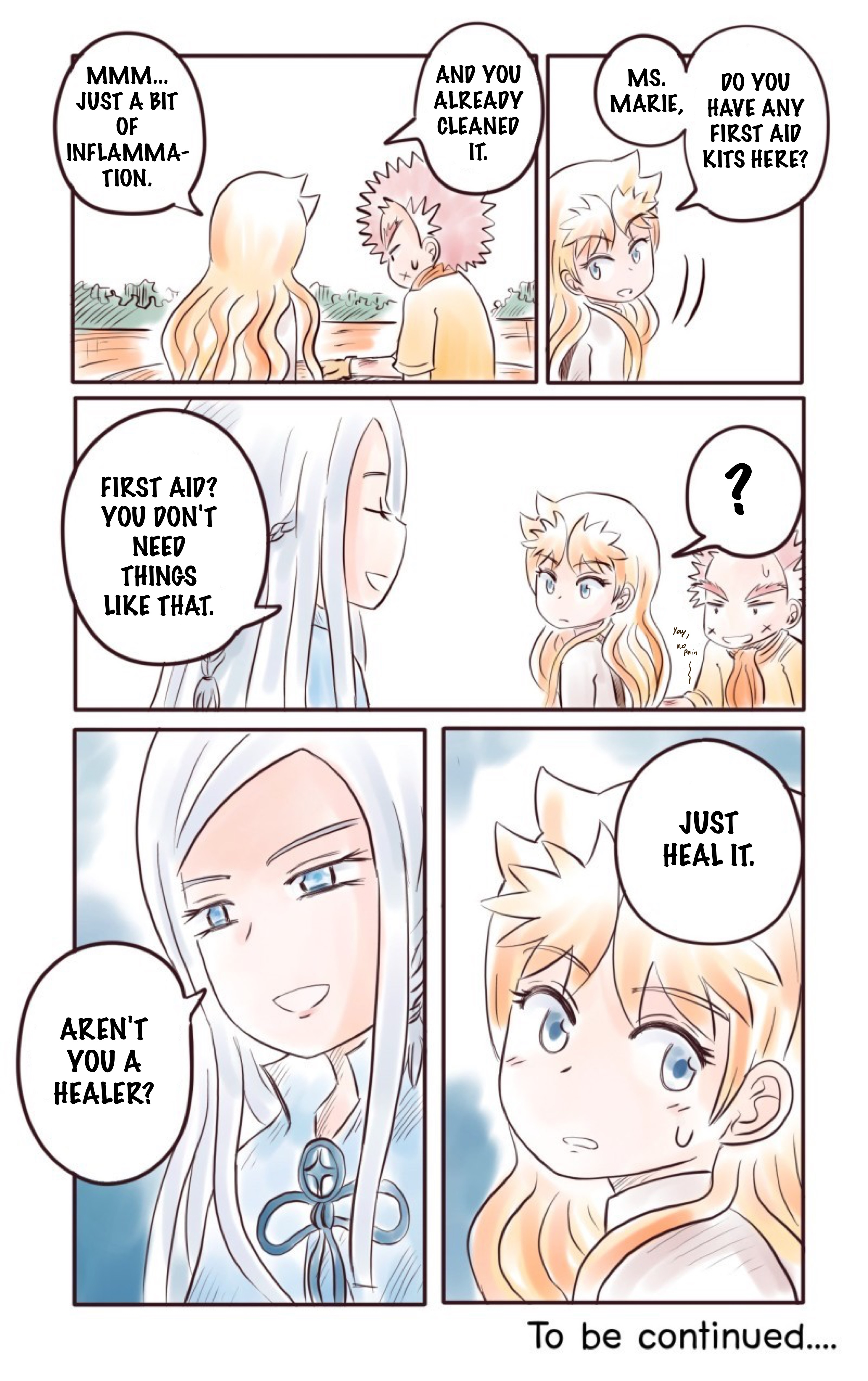 ฮีลเลอร์ตัวน้อยในโลกแฟนตาซี Yup, I'm a healer. 第1页
