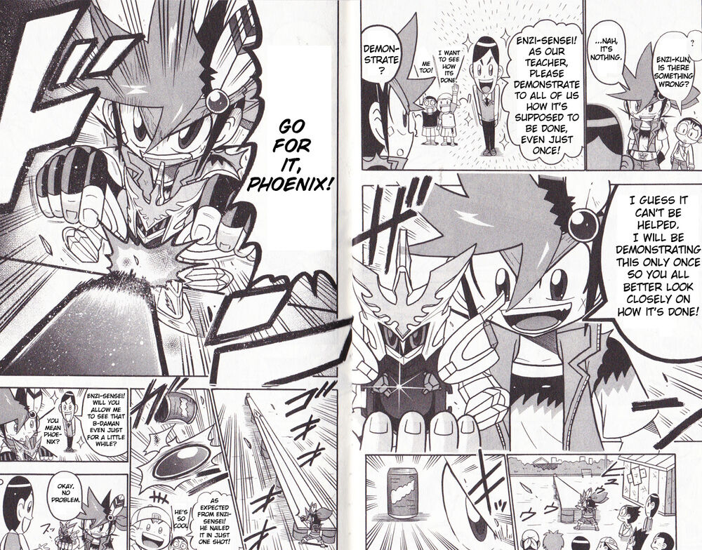 Cross Fight B-Daman: Legendary Phoenix Aiming for Phoenix! 第6页