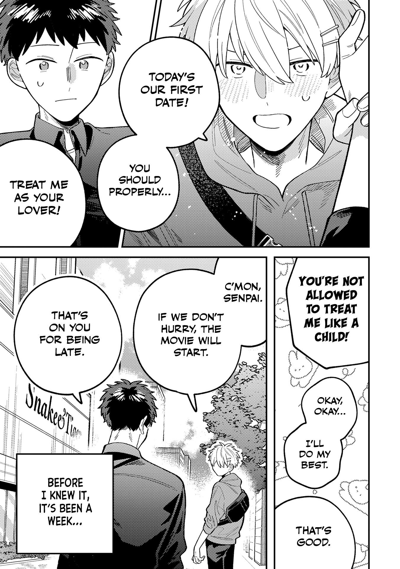 Wagamama Kouhai-kun Vol. 1 Ch. 3 第6页