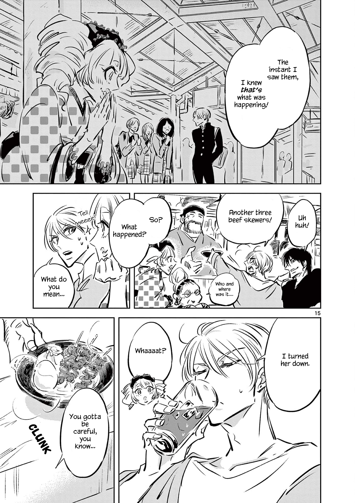 Usagi to Taka no Su At the Bar 第15页