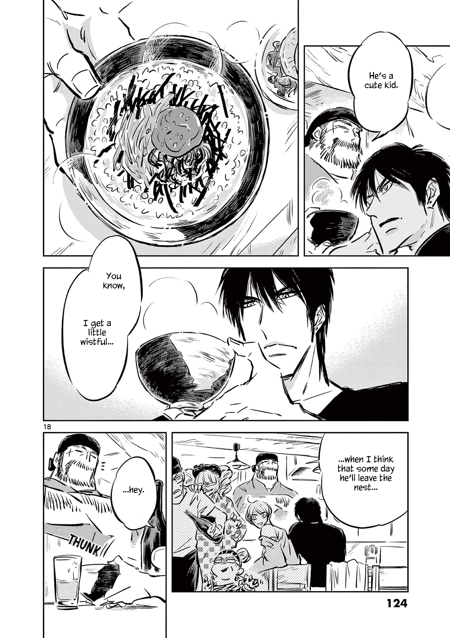Usagi to Taka no Su At the Bar 第18页