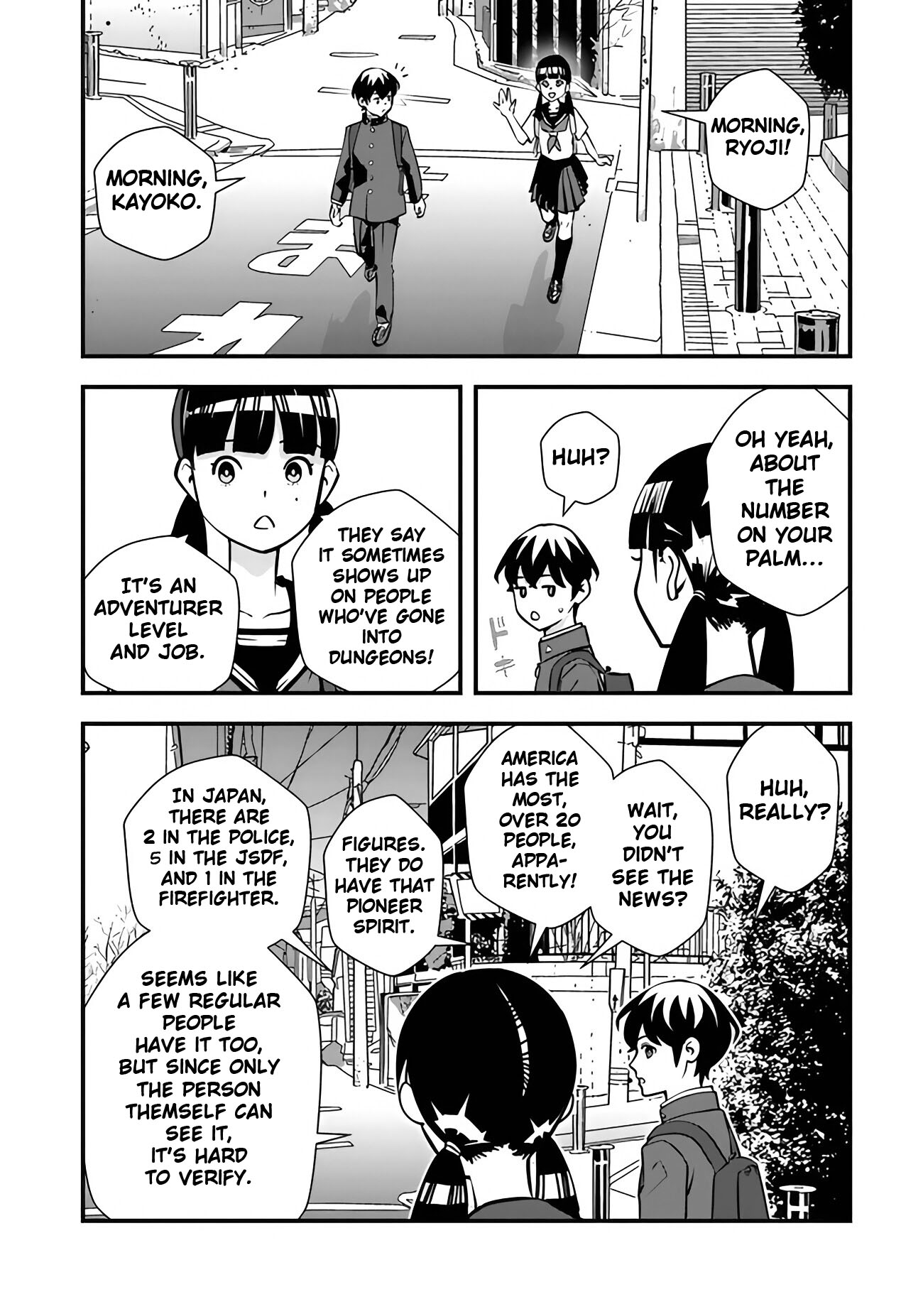 Isekai-gaeri no Yuusha wa, Dungeon ga Shutsugen Shita Genjitsu Sekai de, Influencer ni Natte Kane o Kasegimasu! Vol. 1 Ch. 2 第22页