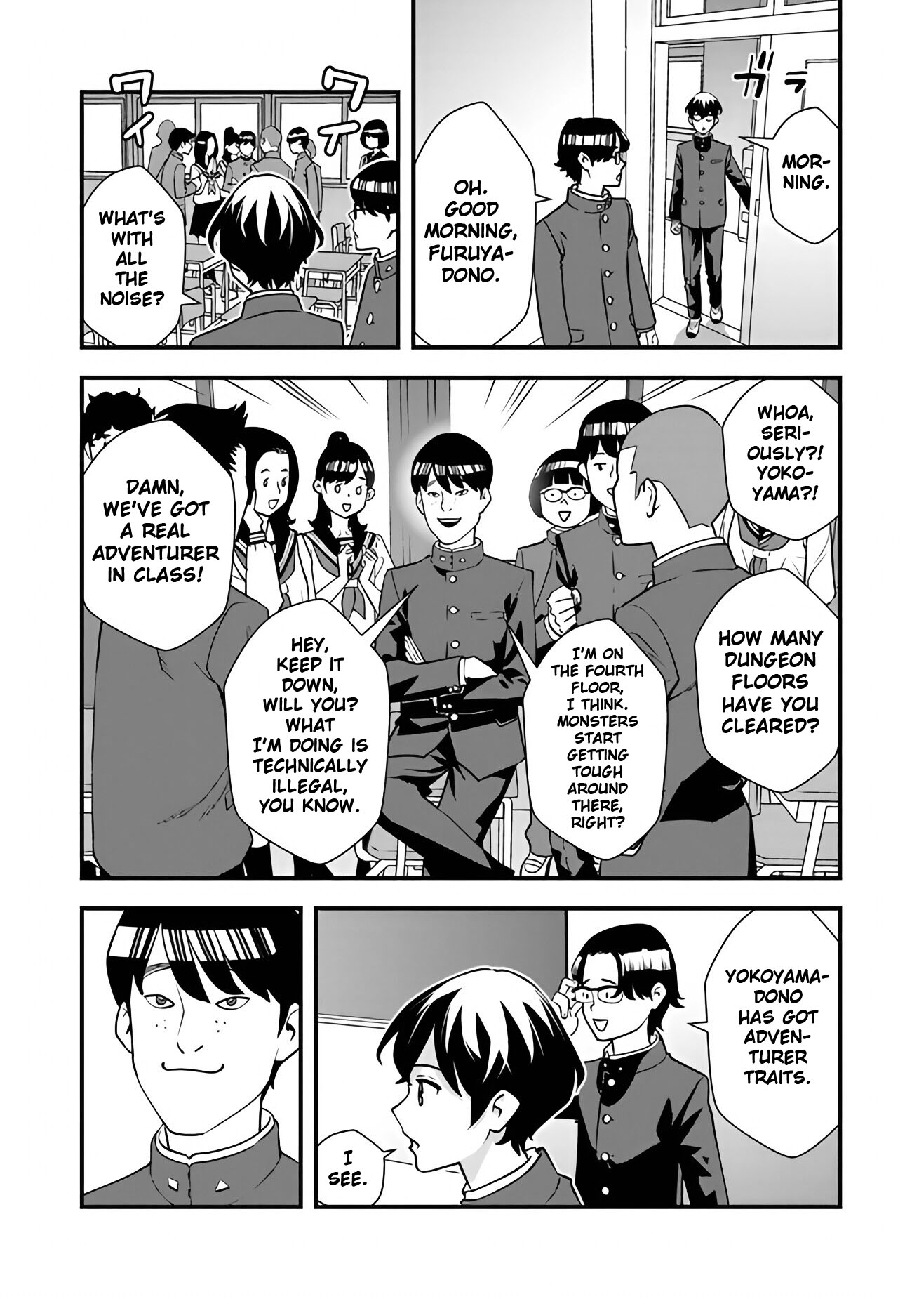 Isekai-gaeri no Yuusha wa, Dungeon ga Shutsugen Shita Genjitsu Sekai de, Influencer ni Natte Kane o Kasegimasu! Vol. 1 Ch. 2 第24页