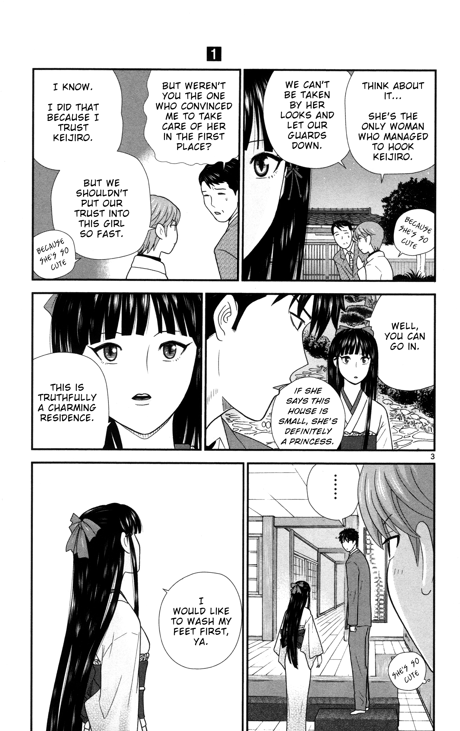 Miss Hiiragi is Looking for Herself That Keijiro!! 第3页